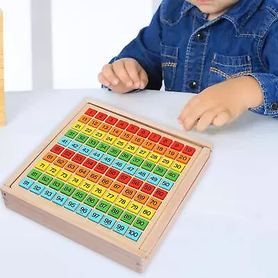 Numbers Multiplication Table Game Math Arithmetic Teaching Educational Toys • $37.05