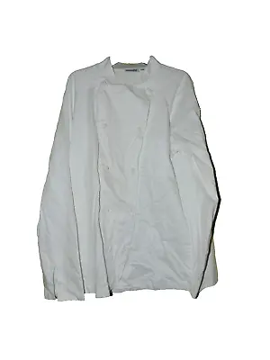 Chefwear White Kitchen Jacket Medium Men New • $25.20