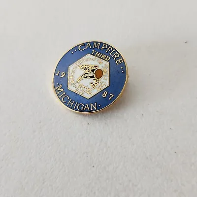 Maryland Brotherhood Of The Jungle Cock 1987 Pin Badge Michigan Vintage  • $19.98