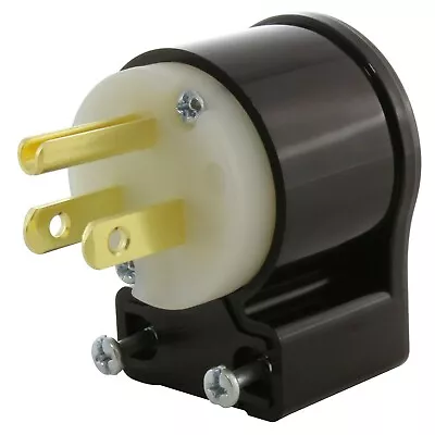 15A 125V NEMA 5-15P 3-Prong Multi-Angle Elbow Regular Household Plug Assembly • $9.49