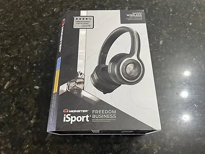 Monster ISport Freedom Business Bluetooth Wireless Headphones New In Box • $149