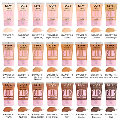 1 NYX Bare With Me Blur Tint Foundation  Pick Your 1 Color  Joy's Cosmetics • £14.02