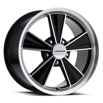 VISION Dazzler 20X10 5X114.3 ET35 Gloss Black Mirror Machined Face (Qty Of 1) • $142.86