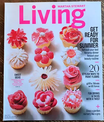 Martha Stewart Living May 2016 Get Ready For Summer Sweet Ideas • $9.99