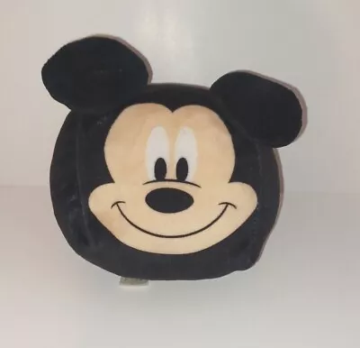 Disney Mickey Mouse Squish Stuffed Plush 5  Soft Velour Small • $4