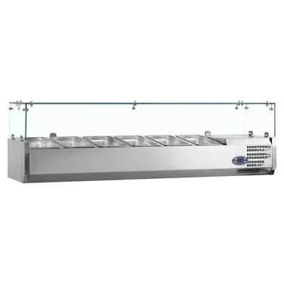 1500 MmTOPPING COUNTER  FOOD PREPERATION BAR COUNTER TOP DISPLAY SHELF FRIDGE    • £689