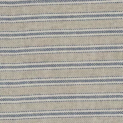 Yale Ticking Stripe Linen Fabric In Blue | Double Width 280cm Wide | Curtains • £1.79