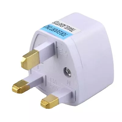 Universal Plug Adapter EU US UK AU CN To UK Type G Travel Socket Plug Converter • £3.11