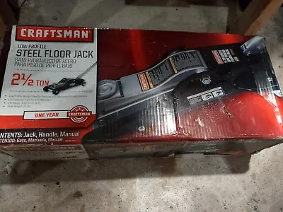 Craftsman 2-1/2 Ton Low Profile Hydraulic Floor Jack Lift LOCAL PIKUP NJ 07059 • $59.99