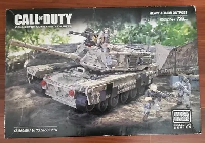 Mega Bloks Construx Call Of Duty Heavy Armor Outpost Battle Tank • $299.99