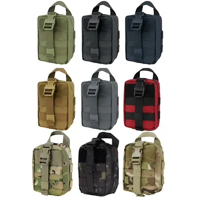 $23.95 • Buy Condor Tactical Rip-Away EMT Lite First Aid Kit Medical IFAK Airsoft MOLLE Pouch