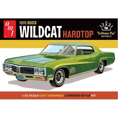 AMT 1379 1970 Buick Wildcat Hardtop 1:25 Scale Model Plastic Kit AMT • $49.98
