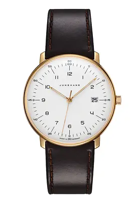 New Junghans Max Bill Quartz Men's Watch 41/7872.02 • $705