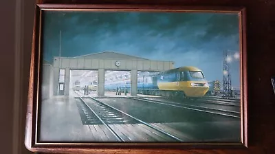 Railway Print 'Night At Laira' Featuring HSTs In New Maintenance Shed For GW150 • £0.99