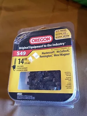 Oregon S49 Chainsaw Replacement Chain14 mastercrafttroy-biltmcculloch • $15