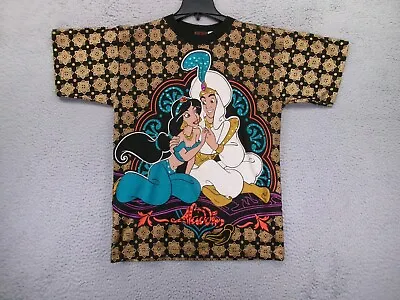 Vintage Disney Aladdin Jasmine Shirt Adult Medium Donn Kenny All Over Print AOP • $188.88