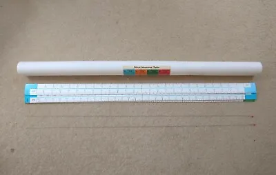 £9.50 • Buy Brother Knitting Machine STITCH MEASURE SCALE TABLE X20