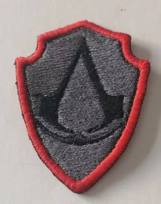 £3.50 • Buy 5cm X 6.5cm Custom Unofficial Silver And Black Assassin's Creed Logo Shield...
