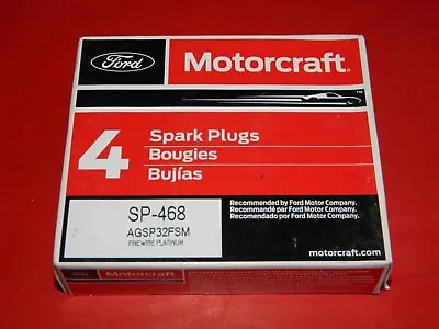 (4) New Motorcraft Sp-468 Finewire Platinum Spark Plugs Agsp32fsm • $12.99