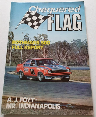 $18 • Buy CHEQUERED FLAG MAGAZINE AUSTRALIA 1977 Holden Torana Ford Coupe Moffat Brock 70s