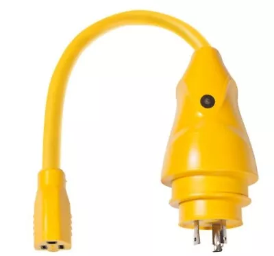 MARINCO EEL Pigtail Adapter 30A 125V Male To 15A 125V Female • $84.99