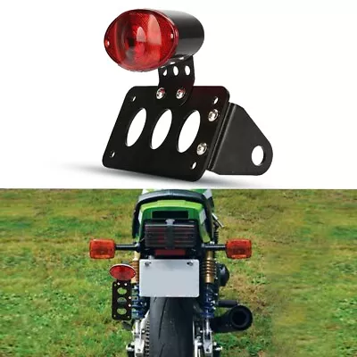 Black Tail Light License Bracket For Yamaha Vstar XVS 650 1100 Custom Silverado • $39.99