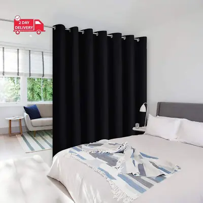 Halloween Lower Noise Room Divider Curtain Screen Partitions Blackout Sound Red • $36.90