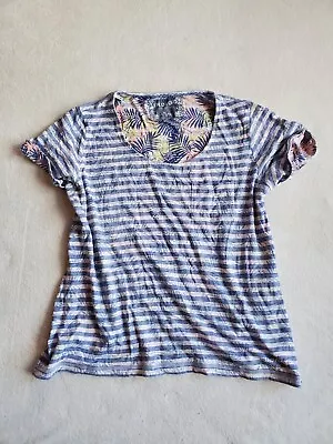 Pretty Indigo Collection T-shirt  - UK Size 16 - Marks & Spencer • £0.99
