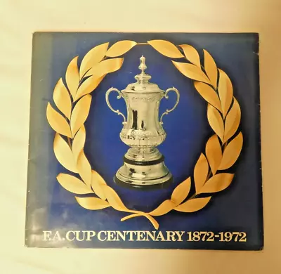 FA Cup Centenary 1872-1972 Esso Medal/Coin Collection Box Original Album (Hol) • £9.99