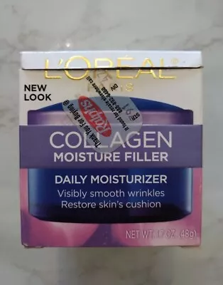 $11.50 • Buy L'Oreal Collagen Moisture Filler Daily Moisturizer Damaged Box