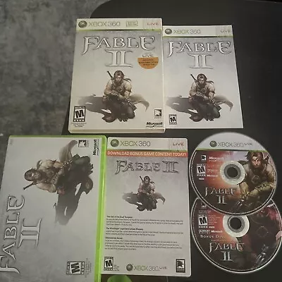 Fable II Limited Collector's Edition Microsoft Xbox 360 Complete CIB Unused Code • $20.50