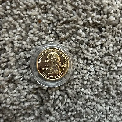 Holographic Gold Plated State Quarters State Montana • $2