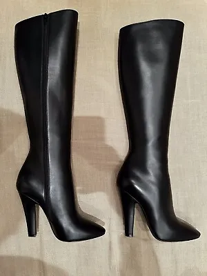 Saint Laurent 68 110 MM Knee High Boots Size 38 • $459