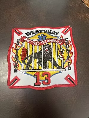 Vintage Obsolete Maryland Fire Department Patch Westview 13 Black Cat • $9.99