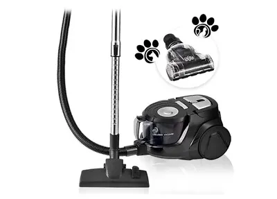 Powerful Cyclonic Bagless Cylinder Vacuum With Pet Brush Hepa Filter VengaVC3300 • £44.99