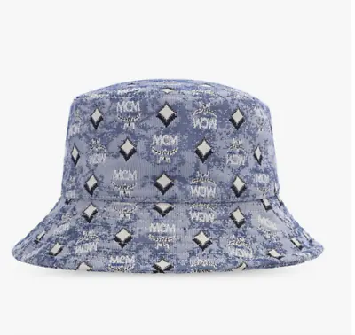 MWT MCM Visetos  Monogram Logo Bucket Hat • $190