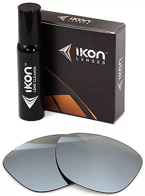 Polarized IKON Iridium Replacement Lenses For Oakley Frogskins LX Silver Mirror • $35.90