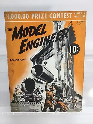 Rare Lionel Model Engineer Magazine Sample Copy Volume1 #1 Issue 1936 EXC • $67.45