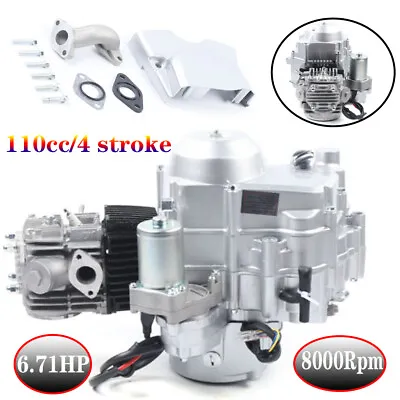 For 50cc 70cc 90cc 110cc ATV GO Kart 110cc 4Stroke Engine Motor Electric Start • $189.05