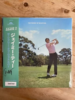 £19.99 • Buy Jamie T SIGNED Theory Of Whatever Japanese Obi Numbered Green Vinyl UNOPENED