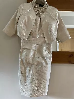 Ian Stuart Mother Of The Bride/wedding Guest 2 Piece. Size 10/8 • £49