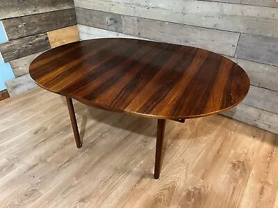 Mid Century Vintage Retro Danish Style Extending Rosewood Table By Mcintosh • £595