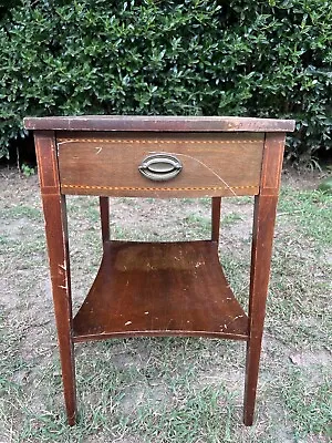 Mersman Mahogany End Table With Drawer Original 1950's • $200