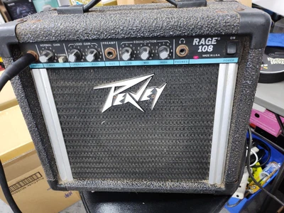 $150 • Buy Vintage Peavey Rage 108 Solid State Combo Amp Guitar Amplifier 90s Made In USA