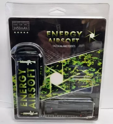 Energy Airsoft SOLO5 LIPO 7.4V 3450mAh 20c Battery • £19.99