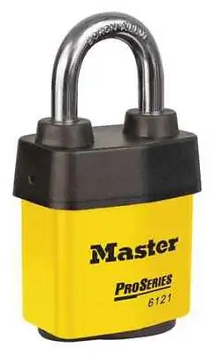 Master Lock 6121Kaylw Lockout PadlockKaYellow • $25.29