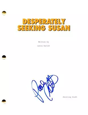 Rosanna Arquette Signed Autograph Desperately Seeking Susan Movie Script Madonna • $249.99