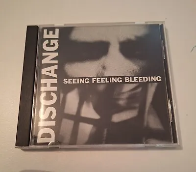 DISCHANGE Seeing Feeling Bleeding CD Nuclear Blast Black Flag Bad Religion Punk • $15