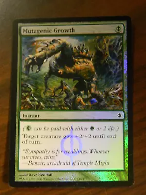 MTG New Phyrexia Foil Common Mutagenic Growth Excellent - NM • $12.99