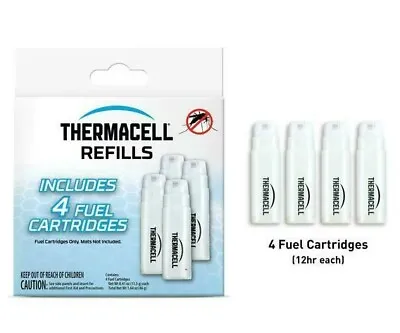 Thermacell C-4 Butane Fuel Cartridge Refill 4-Pack Mosquito Spare Repellent  NEW • $17.99